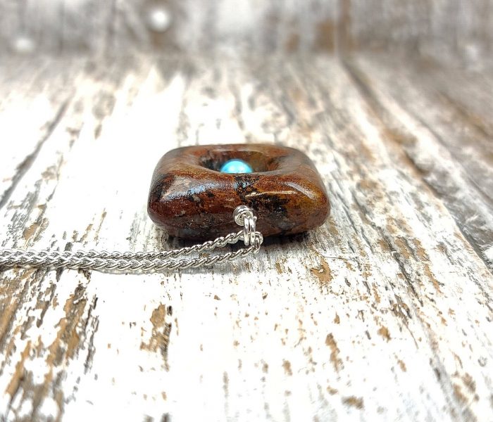 Stoney Mountain Rock with Arizona Turquoise