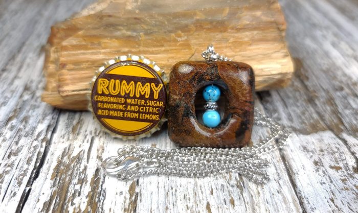 Stoney Mountain Rock with Arizona Turquoise